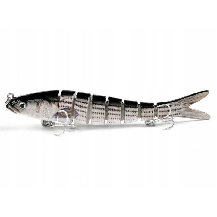 Momeala artificiala pentru pescuit, tip wobler, 10cm, 11g, adancime 0.7-2.0m, multicolor