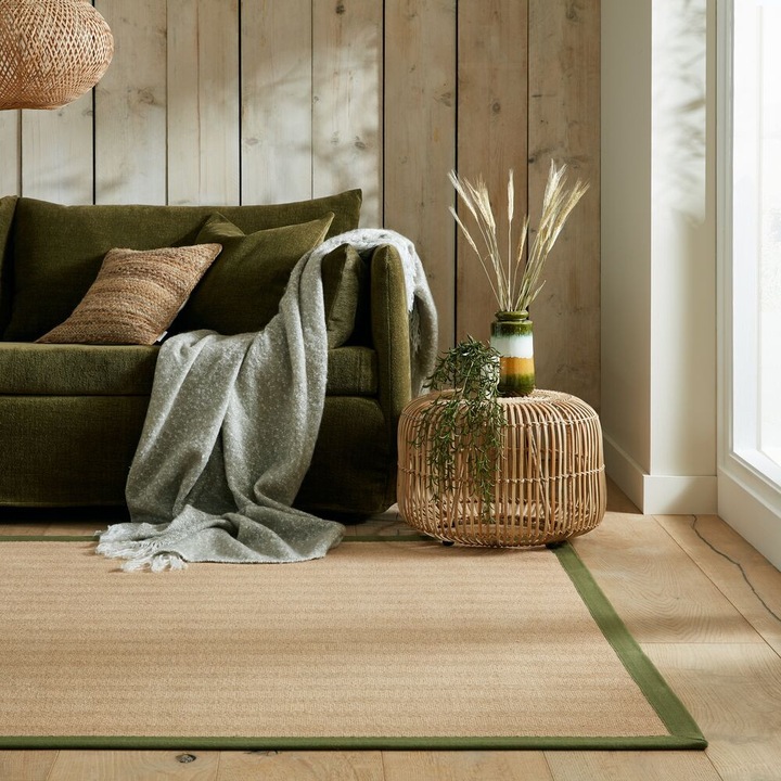 Covor, Flair Rugs, Kira Jute Verde 120X170 cm