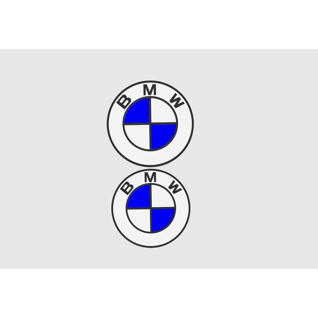 82MM/74MM AUTO EMBLEM Logo Vorne Motorhaube Heckklappe Hinten
