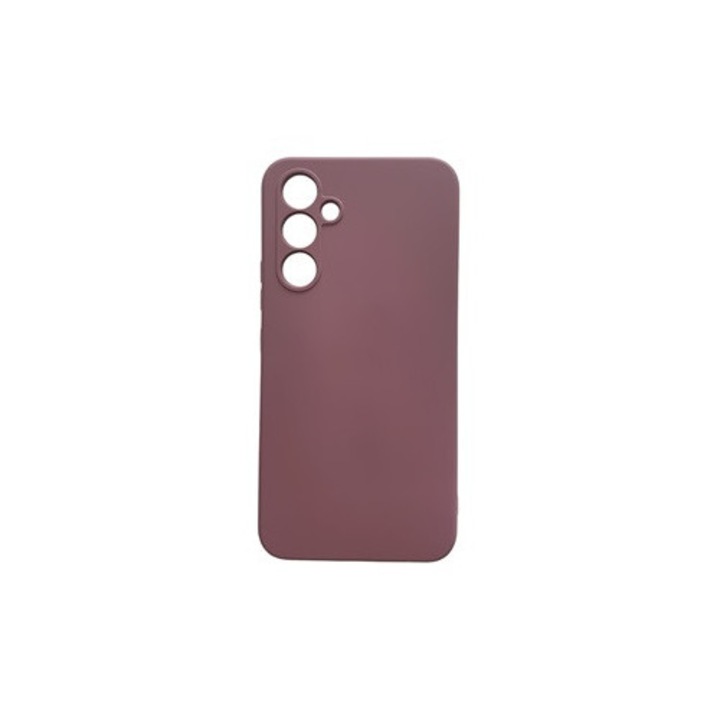Husa Protectie din Soft Silicon pentru Samsung Galaxy A54 5G, Interior din microfibra, Mov