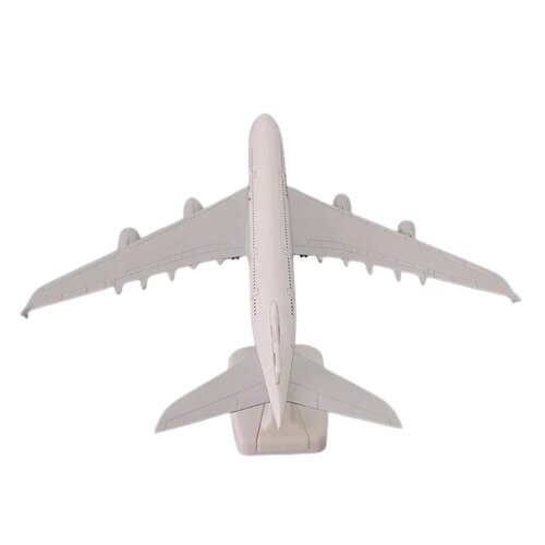 Macheta Avion Air France Airbus A380, 20 cm, scara 1:250 - eMAG.ro