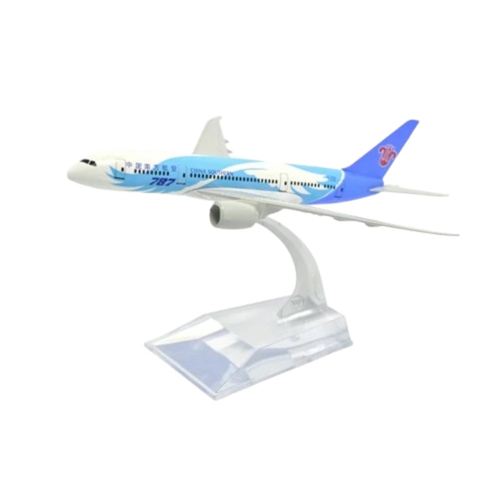 Макет на самолет China Southern Airlines B787 Dreamliner, 14 см, мащаб 1:400