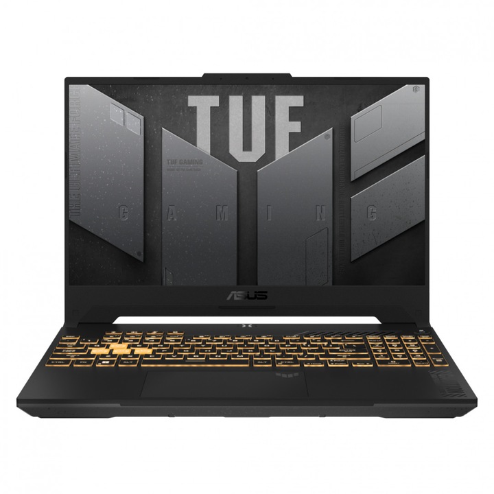 Лаптоп gaming Asus TUF F17 FX707VV, 17.3'', Full HD, Intel Core i7-13620H, 16GB DDR5, 1TB SSD, GeForce RTX 4060, No OS, Mecha Grey