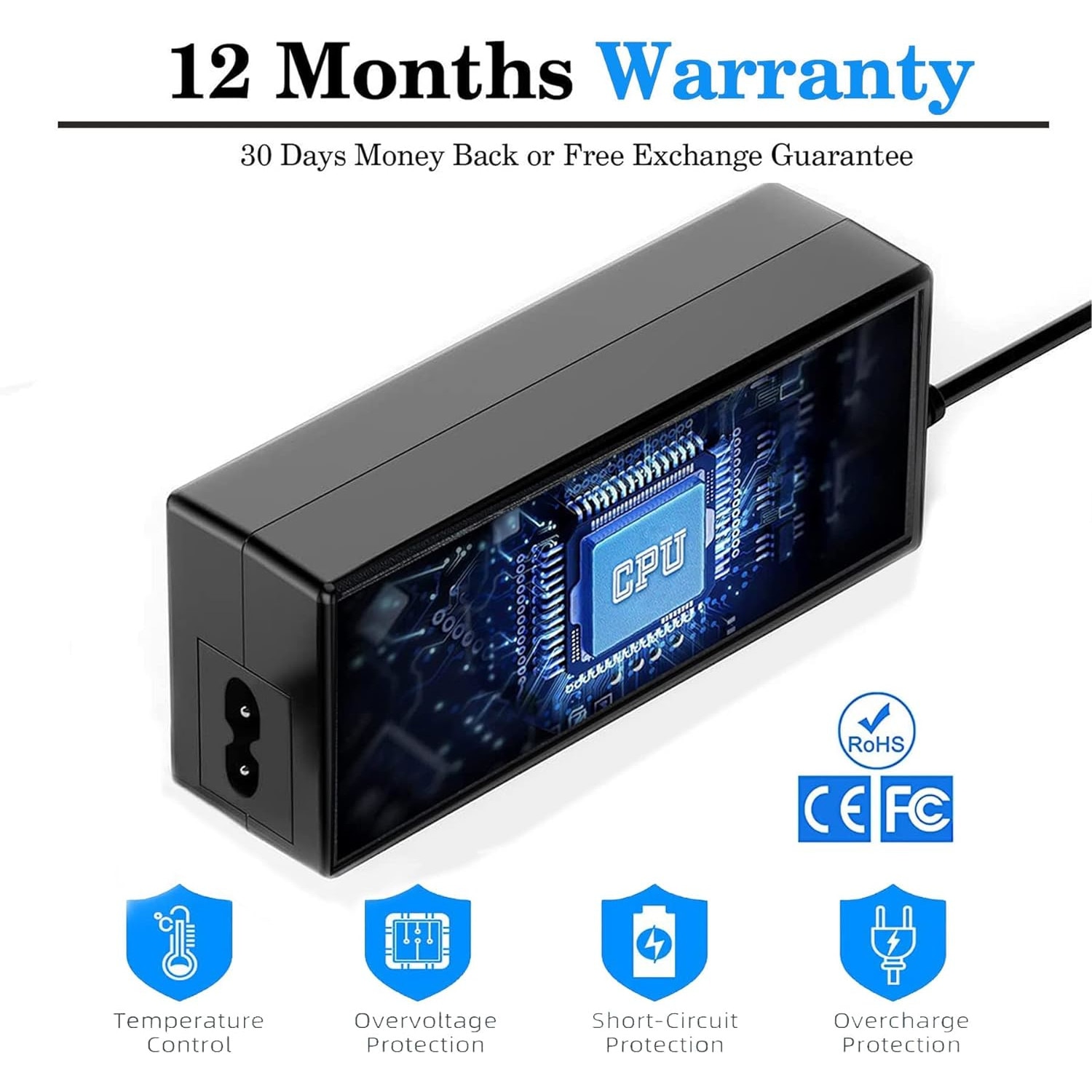65W Laptop Oplaadkabel Voeding voor HP Elitebook 430 440 450 470 830 840 850 G3 G4 G5 G6 G7 G8 Pavilion x360 x2 11 13 15 19,5V 3,33A Notebook Charger 4,5 x 3 mm