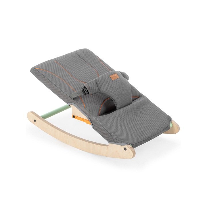 Scaun balansoar bebelusi MamaToyz Wavy, ergonomic, 0 luni+