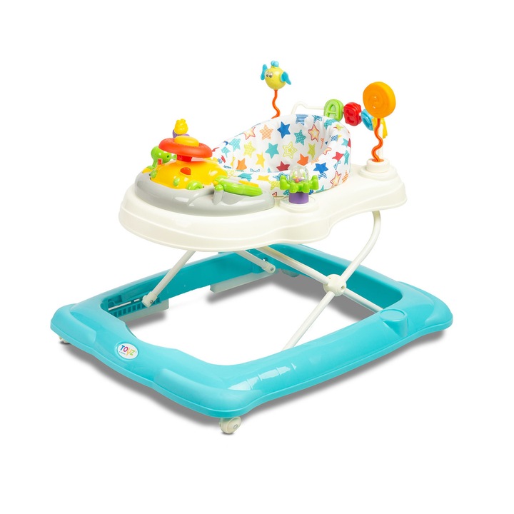 Проходилка TOYZ, Пластмаса, Многоцветен