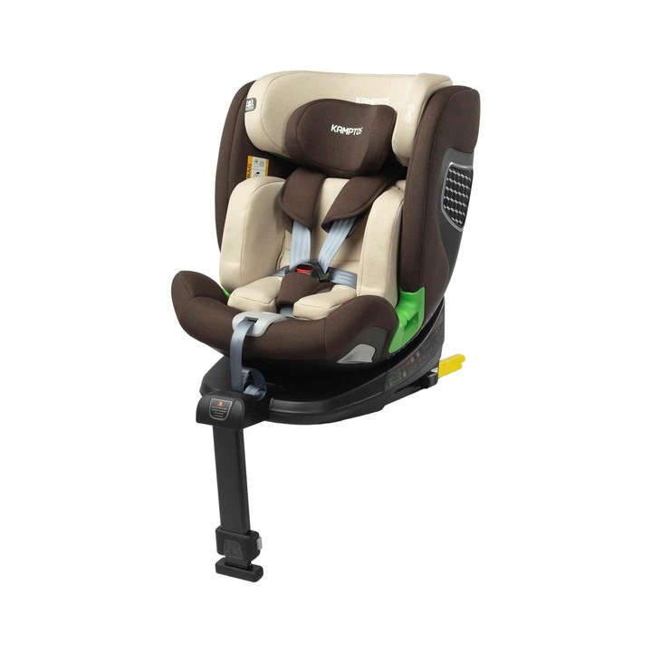 Állítható gyerek autósülés, Caretero, I-Size, Isofix, 40-150 cm, Többszínű