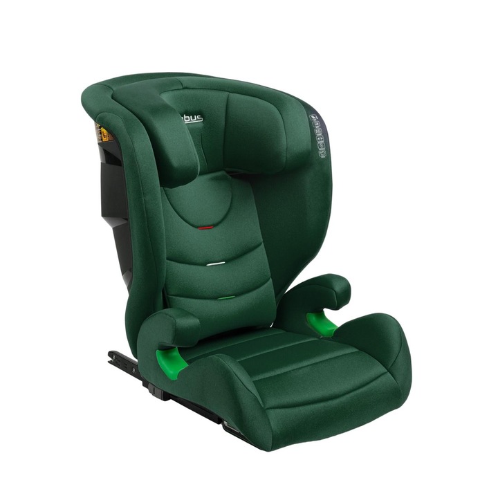 Gyerek autósülés, Caretero, Isofix System, Forgatható, 150 cm, Zöld