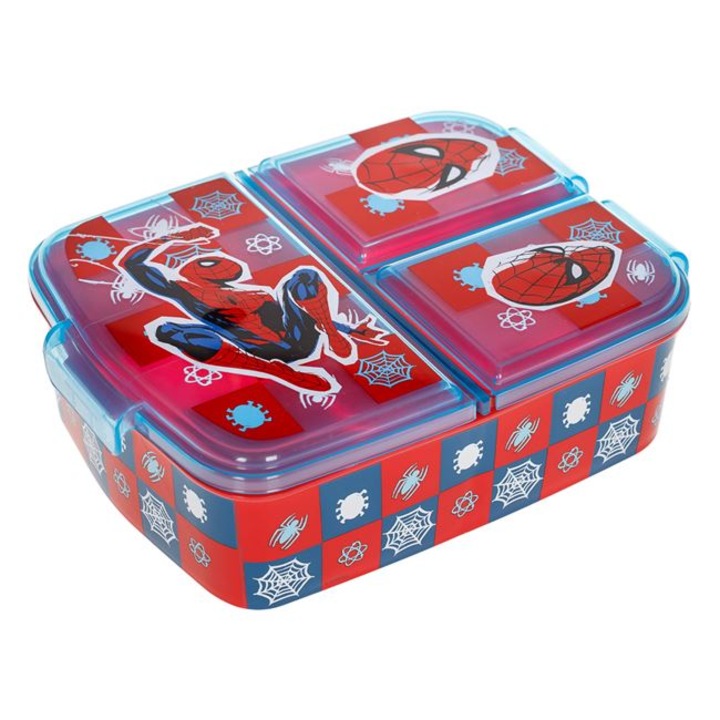 Cutie Pranz Sandwich cu 3 Compartimente Spiderman 500 ml
