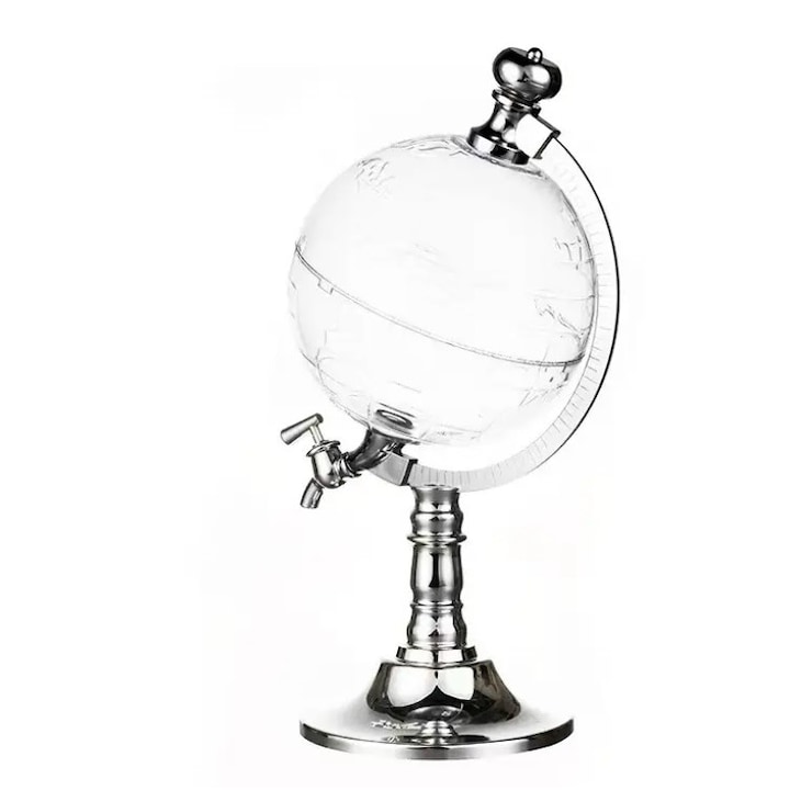 Dispenser pentru bauturi, In forma de glob, 3.5L
