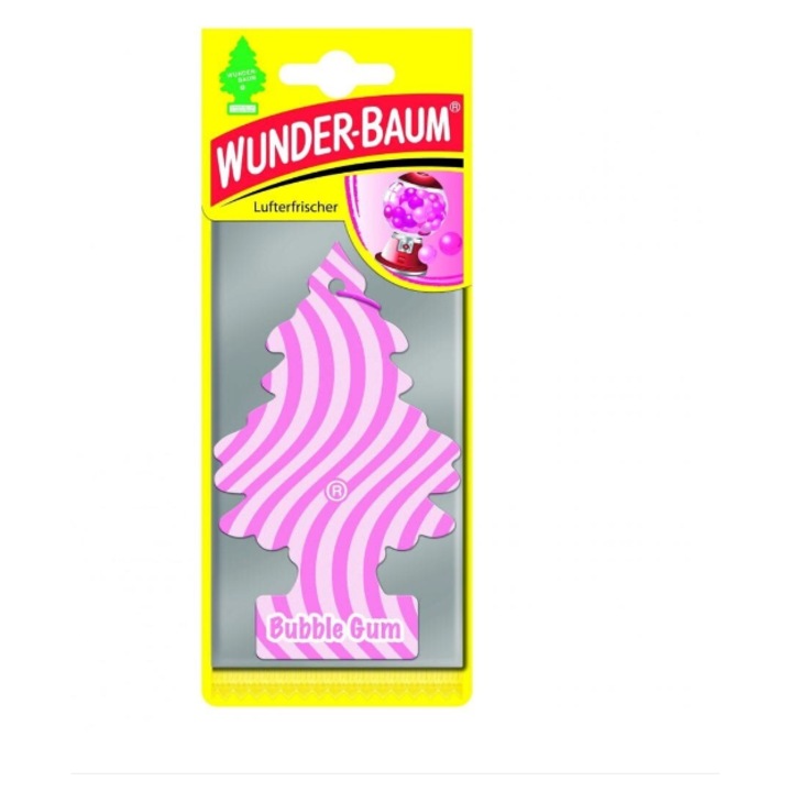 Wunder-Baum Tree autós légfrissítő - 5 csomag - rágógumi és mikroszálas kendő 30x40cm