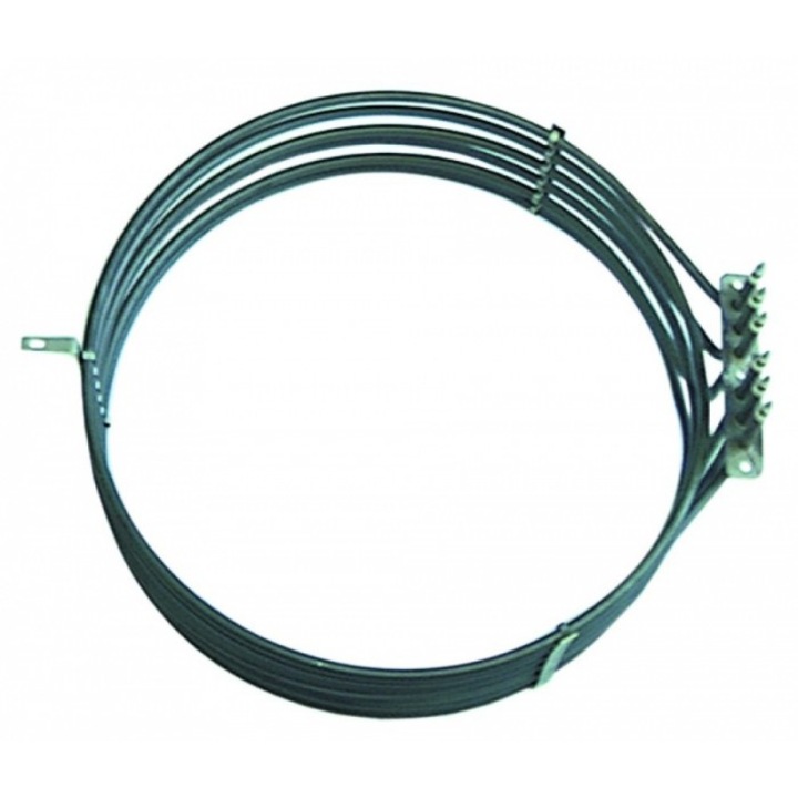 Rezistenta cuptor electric cu convectie Ambach, Cookmax, Lainox 8000 W, 230 / 400 V, cu 3 circuite, diam. ext. ø 408 mm