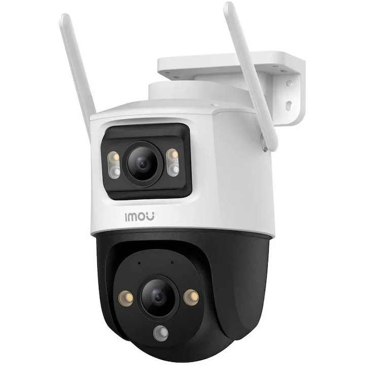 Камера за наблюдение IMOU IPC-S7XP-10M0WED Cruiser Dual IP Wi-Fi Full-Color, 5+5MP, 2880x1620, 3.6mm, IR 30m, микрофон и високоговорител