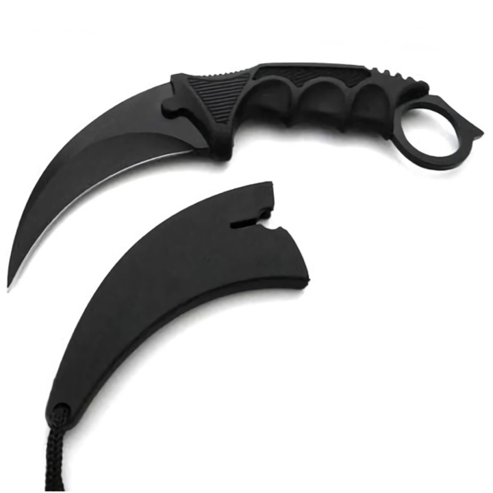 Cutit Karambit Night, Depox, 19 cm, Negru