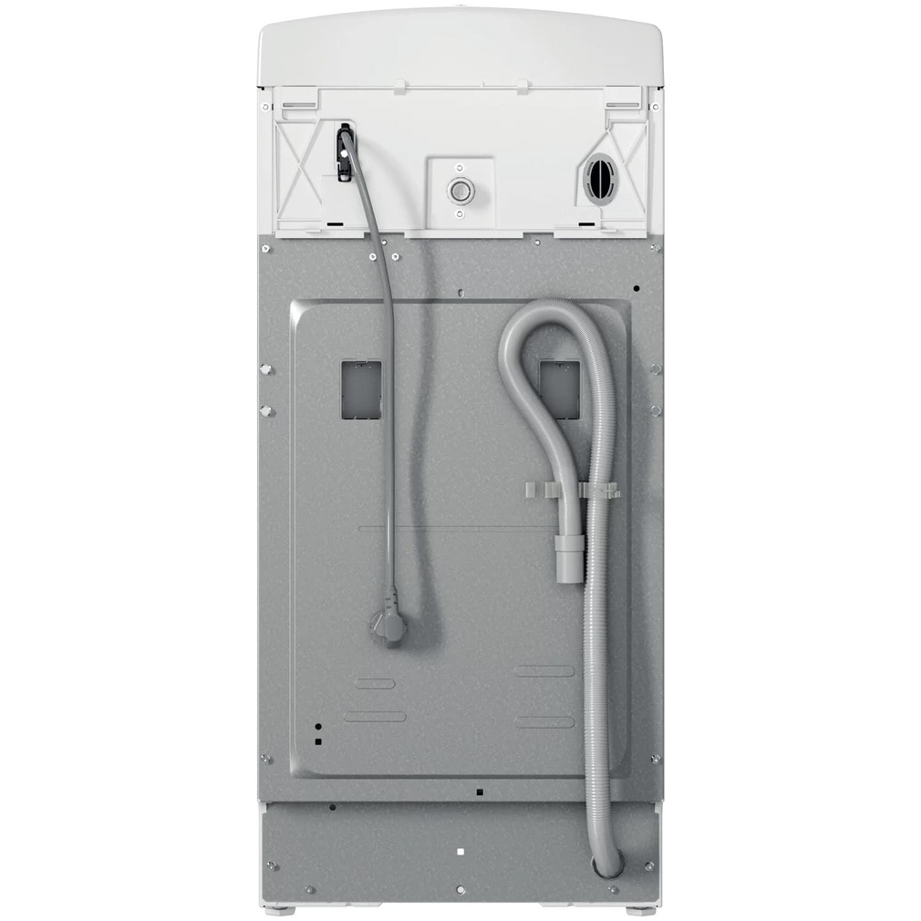 Masina de spalat rufe cu incarcare verticala Whirlpool TDLR 6040L EU/N, 6kg, 1000 rpm, Clasa C, Display LED, Tehnologia Al 6-lea Simt, Alb