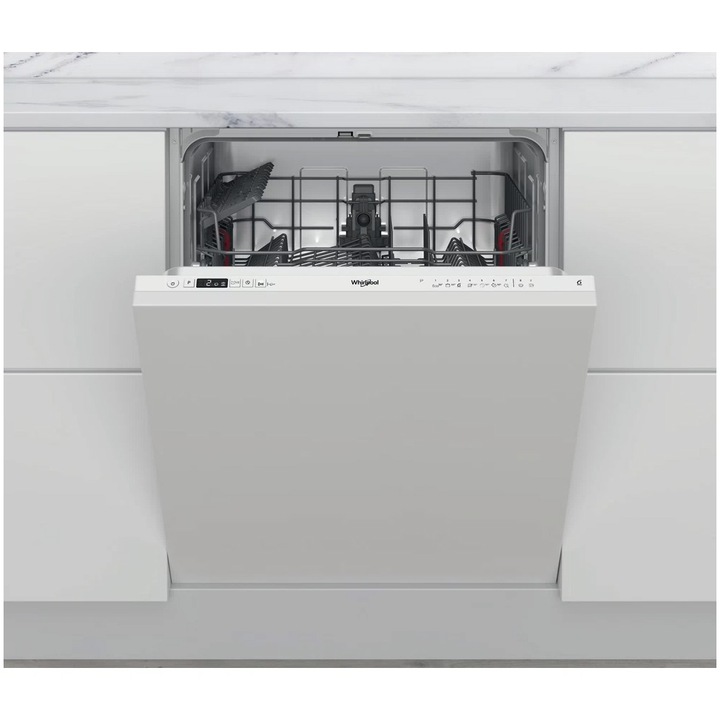 Съдомиялна за вграждане Whirlpool W2I HD526 A, 14 комплекта, 9 програми, Клас Е, Aquastop, 60 см