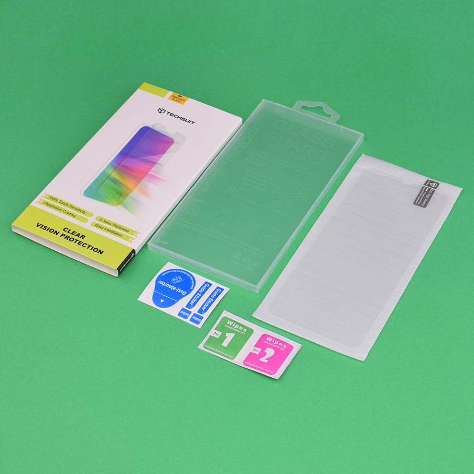Folie pentru Motorola Moto G04 - Techsuit Clear Vision Glass - Transparent