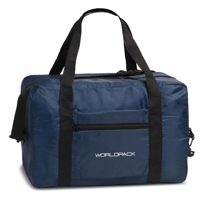 Geanta de voiaj pliabila pentru Wizz Air / Ryanair, Worldpack, F10464, 40 cm, Bleumarin