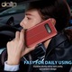 Dalip Smart Fold Cover, за Samsung Galaxy Note 10 Plus 4G / Note 10 Plus 5G, Premium TPU, червен
