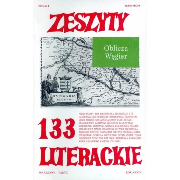 Zeszyty literackie 133 1/2016