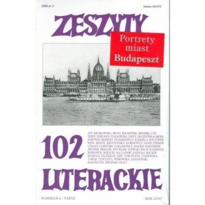 Zeszyty literackie 102 2/2008