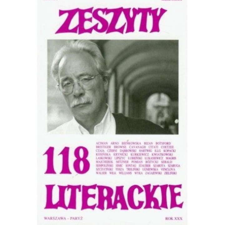 Zeszyty literackie 118 2/2012