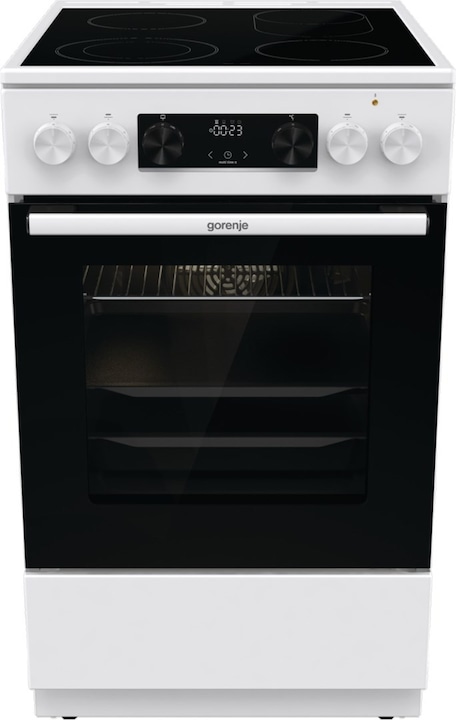 Aragaz, Gorenje, 500x850mm, Alb/Negru