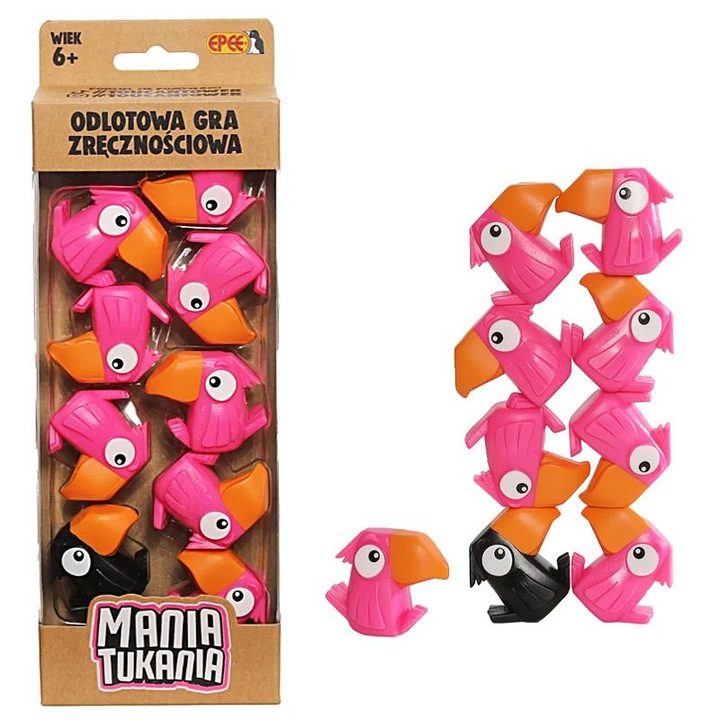 Joc Mania Toucan, Epee, Plastic, Roz
