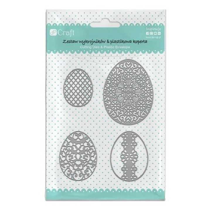 Set matrite de taiere oua Paste, dp Craft, 4 buc