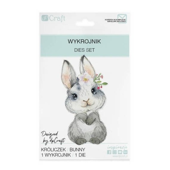 Matrita de taiere iepuras, dp Craft, 1 buc