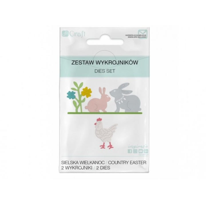 Set matrite idilice de Paste, dp Craft, 2 buc