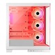 Калъф Modecom Volcano Space Apex, ARGB, прозрачен страничен панел, USB C, бял, 461x235x505mm
