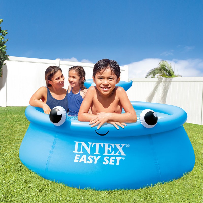 Piscina gonflabila Intex - Easy Set, Jolly Whale 183 x 51 cm - eMAG.ro