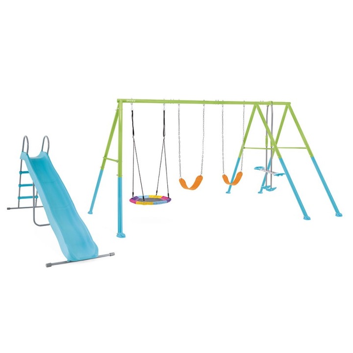 Spatiu de joaca 5 in 1 Intex, 472 x 254 x 211 cm