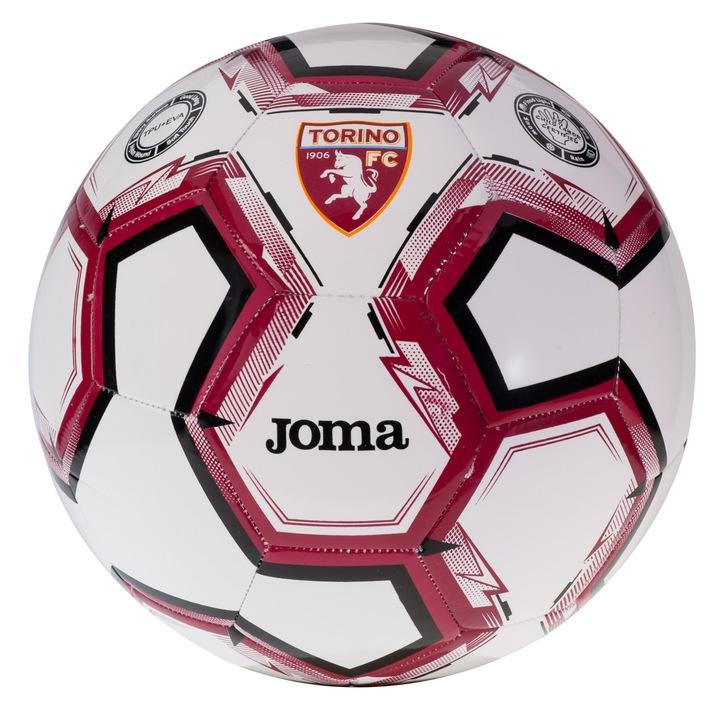 Minge fotbal, Joma Torino FC Replica Ball A141800A5101, Alb, 5