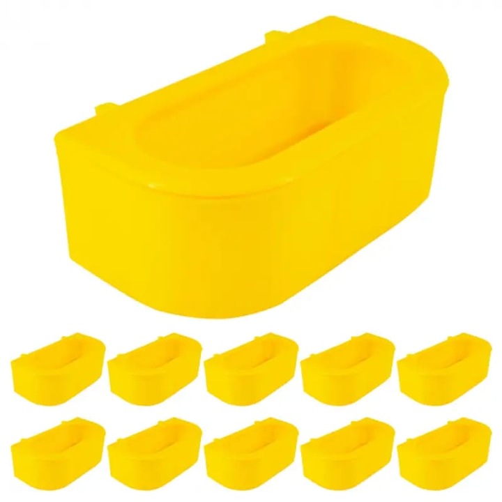 Szögletes itató madaraknak (10 darabos készlet)