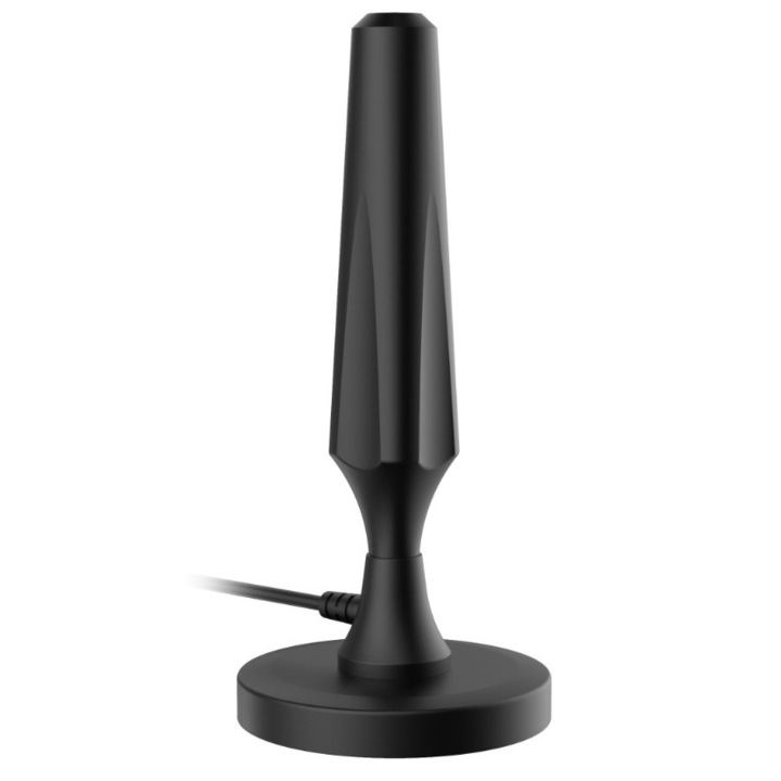 Цифрова антена, AMPLI-MAX, Indoor/Outdoor, UHF, с 37 dB усилване, USB захранване, Telemax