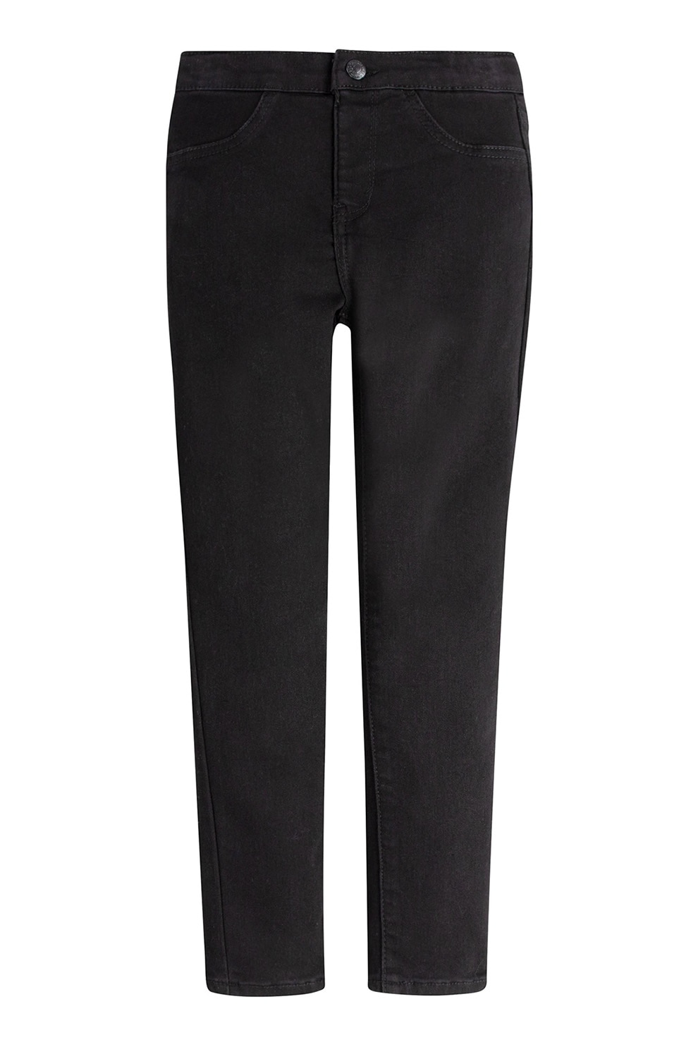 Levi's, Blugi cu talie medie, Negru, 104 CM