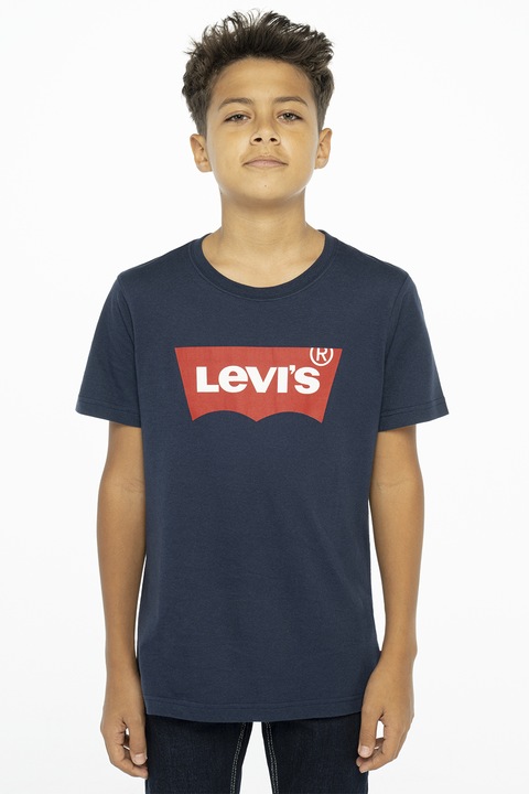 Levi's, Tricou cu imprimeu logo, Bleumarin