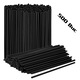 Paie din Plastic drepte, Groase 240mm x 7mm, Ambalate Individual, Culoare Neagra, 500 Bucati
