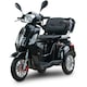 ЕлектрическатриколказавъзрастниBILIBIKESHINOG2,3скорости,25км/ч,LED,черна,155.5x68x111cm