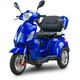 ЕлектрическатриколказавъзрастниBILIBIKESHINOG2,3скорости,25км/ч,LED,синя,155.5x68x111cm