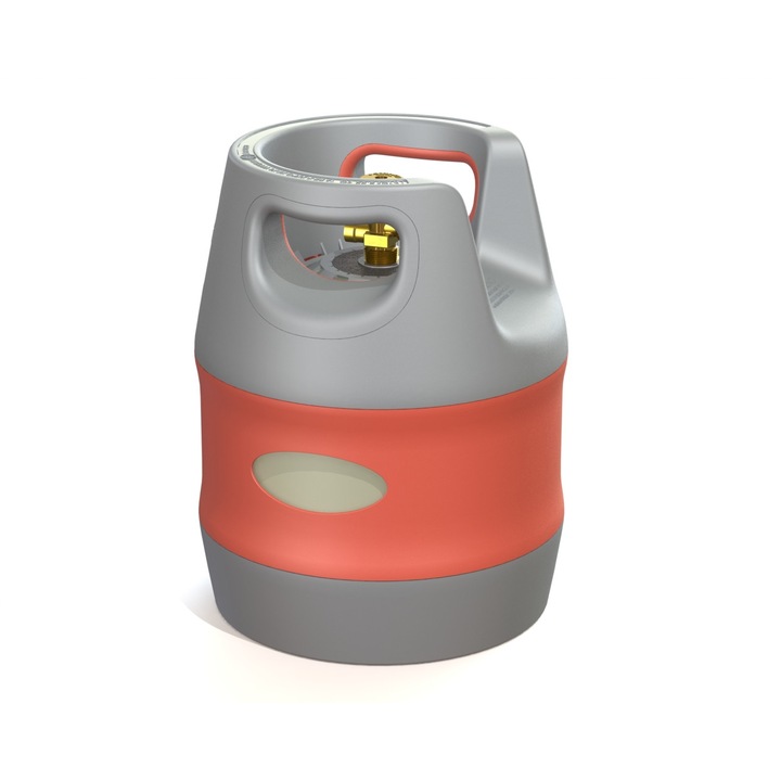 Butelie reincarcabila GPL 12, 7L, 5kg, Material compozit, HPC RESEARCH