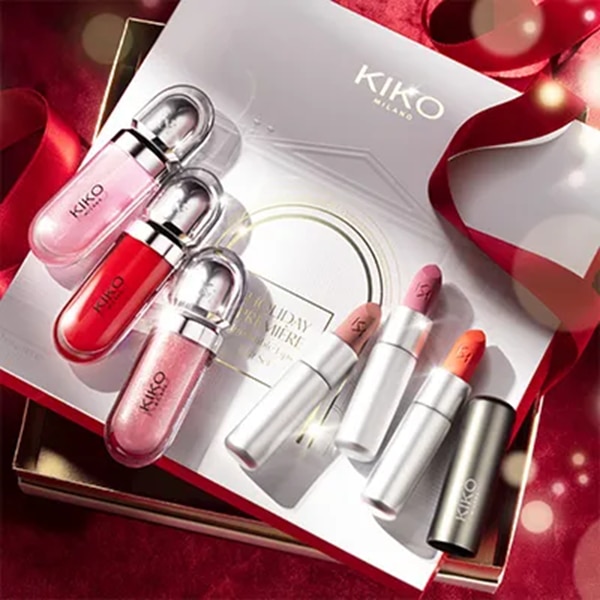 Подаръчен комплект Kiko Milano Holiday Première Irresistible Lips Emagbg 3498