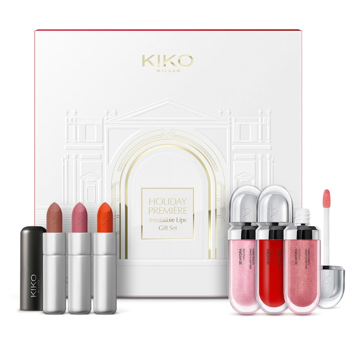 Set Kiko Milano Holiday Première Irresistible Lips Gift