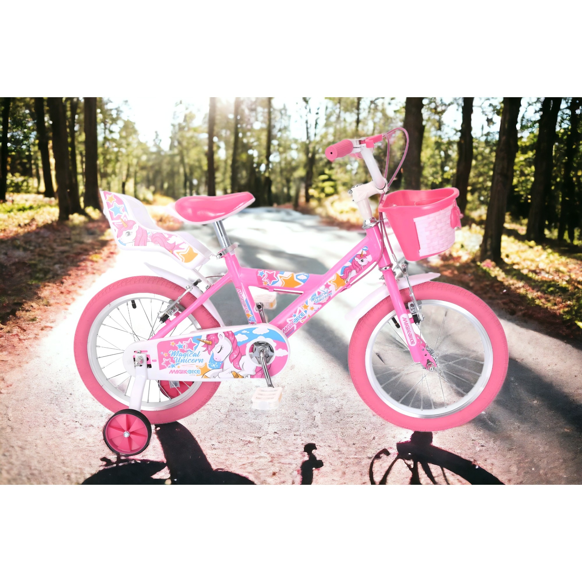 Детски велосипед, колела 16 цола, Magik Bikes, модел Magical Unicorn за ...