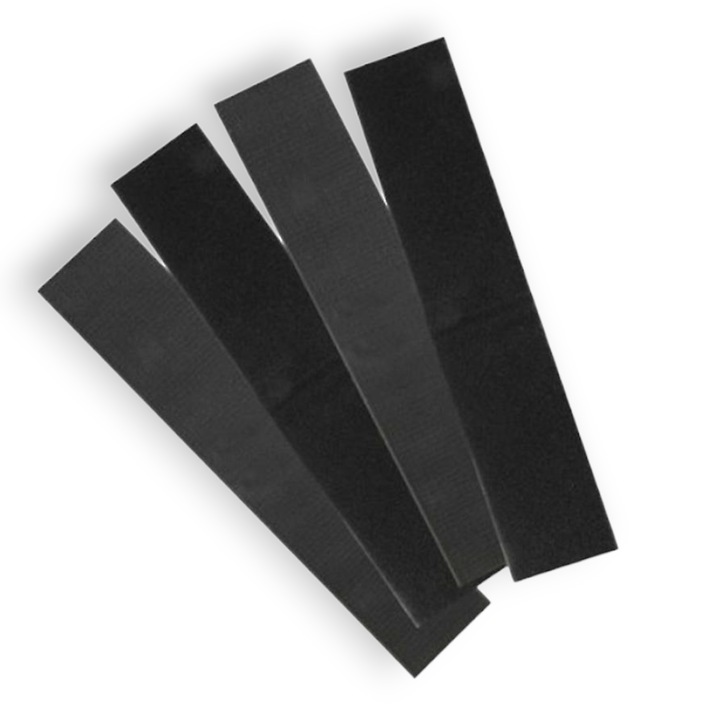 Set suport placute numar de inmatriculare, fara rama, fata si spate, autoadeziv cu scai