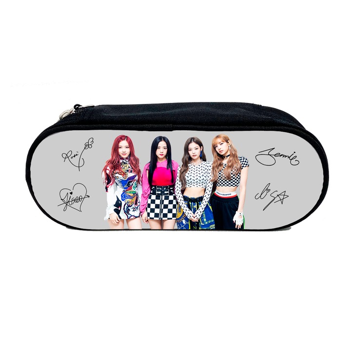 Személyre szabott tolltartó blackpink kpop sávos villogó, 23x9x7 cm