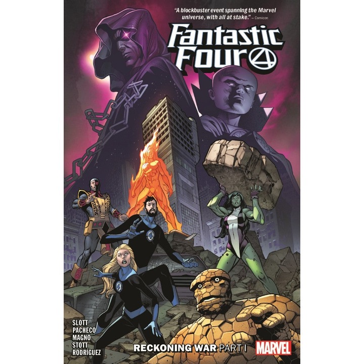 Комикс Fantastic Four, TP, Vol 10, Reckoning War, Part I, издателство Marvel