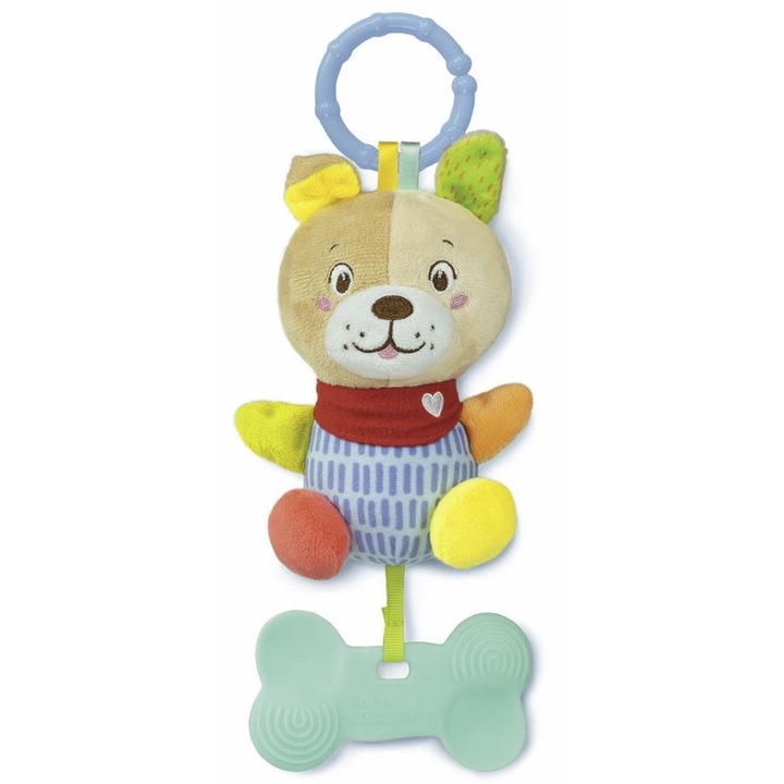 Baby Clementoni Plüss Kutyus Csörgő